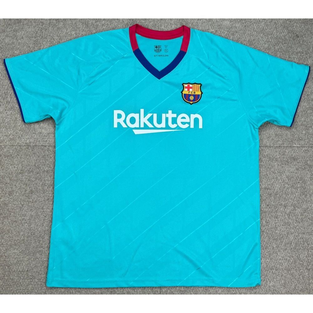 FC Barcelona FCB Rakuten #21 F. De Jong Unicef Soccer Jersey Size XL